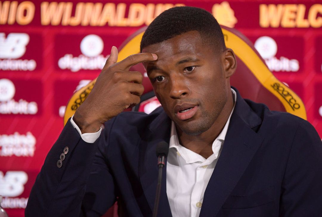 La conferenza stampa di presentazione di Wijnaldum – FOTO GALLERY - immagine 11