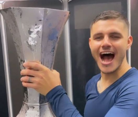 Icardi Supercoppa Psg (Instagram) Icardi Supercoppa Psg (Instagram)