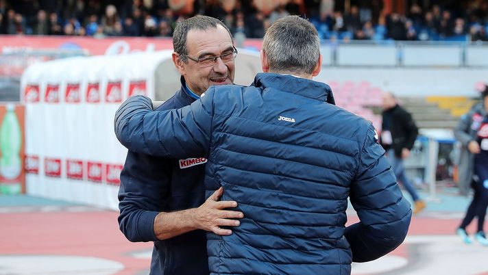 Sarri e Giampaolo Sarri e Giampaolo