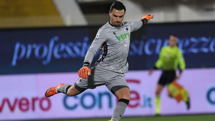 LA SPEZIA, ITALY - JANUARY 11: Emil Audero of UC Sampdoria in action during the Serie A match between Spezia Calcio and UC Sampdoria at Stadio Alberto Picco on January 11, 2021 in La Spezia, Italy. (Photo by Gabriele Maltinti/Getty Images) LA SPEZIA, ITALY - JANUARY 11: Emil Audero of UC Sampdoria in action during the Serie A match between Spezia Calcio and UC Sampdoria at Stadio Alberto Picco on January 11, 2021 in La Spezia, Italy. (Photo by Gabriele Maltinti/Getty Images)