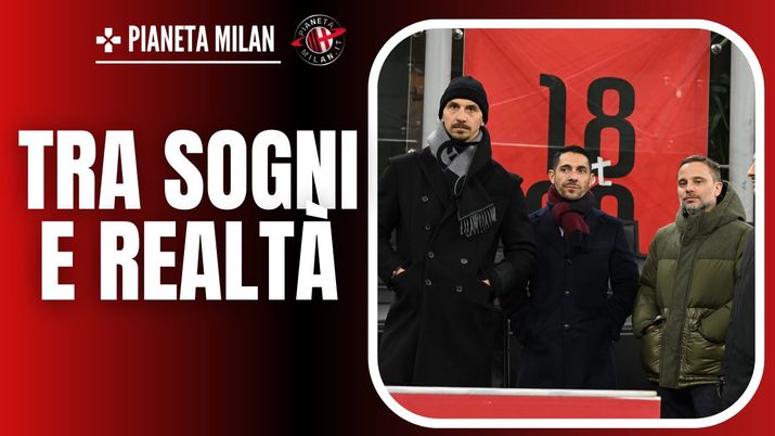 Zlatan Ibrahimovic, Giorgio Furlani e Geoffrey Moncada 30/01/2024 PianetaMilan.it
