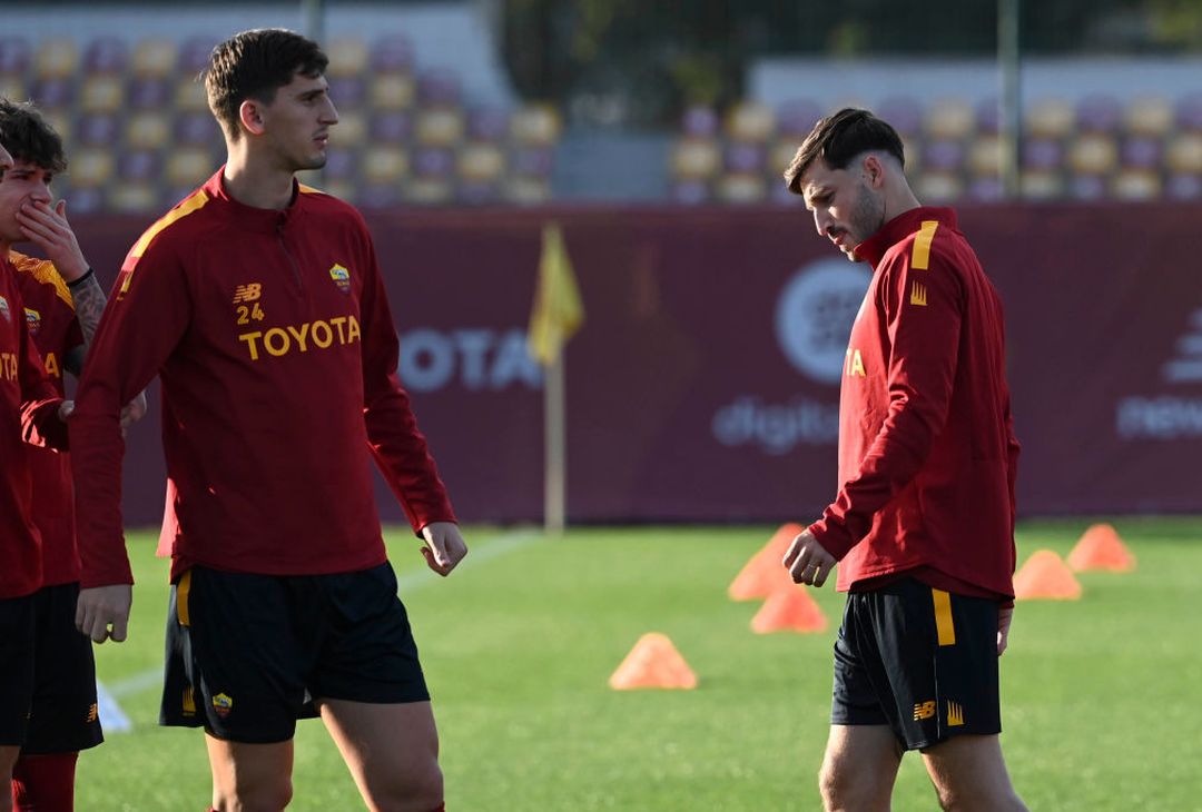 Roma, ripresi gli allenamenti a Trigoria – FOTO GALLERY - immagine 25