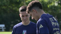 Italia-Venezuela, l’allenamento di rifinitura degli azzurri per l’amichevole odierna