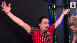 Video – Teocoli si traveste da Ibra. Le risate del dietro le quinte