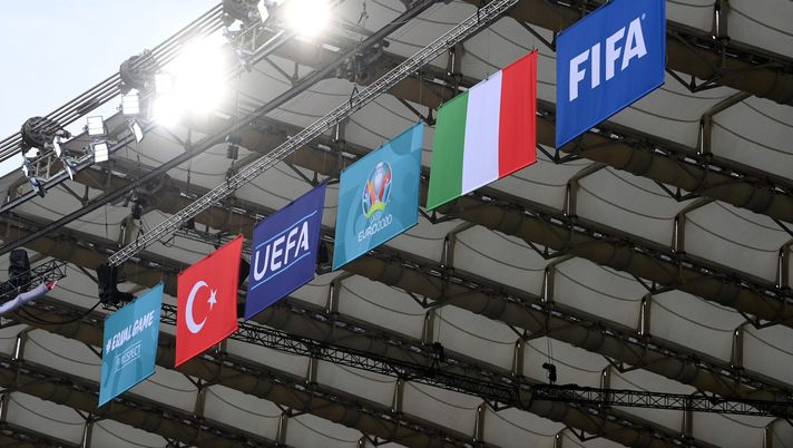 Bandiera Turchia e Italia Bandiera Turchia e Italia