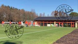 VIDEO – Milanello, inizio rifinitura alla vigilia di Milan-Liverpool