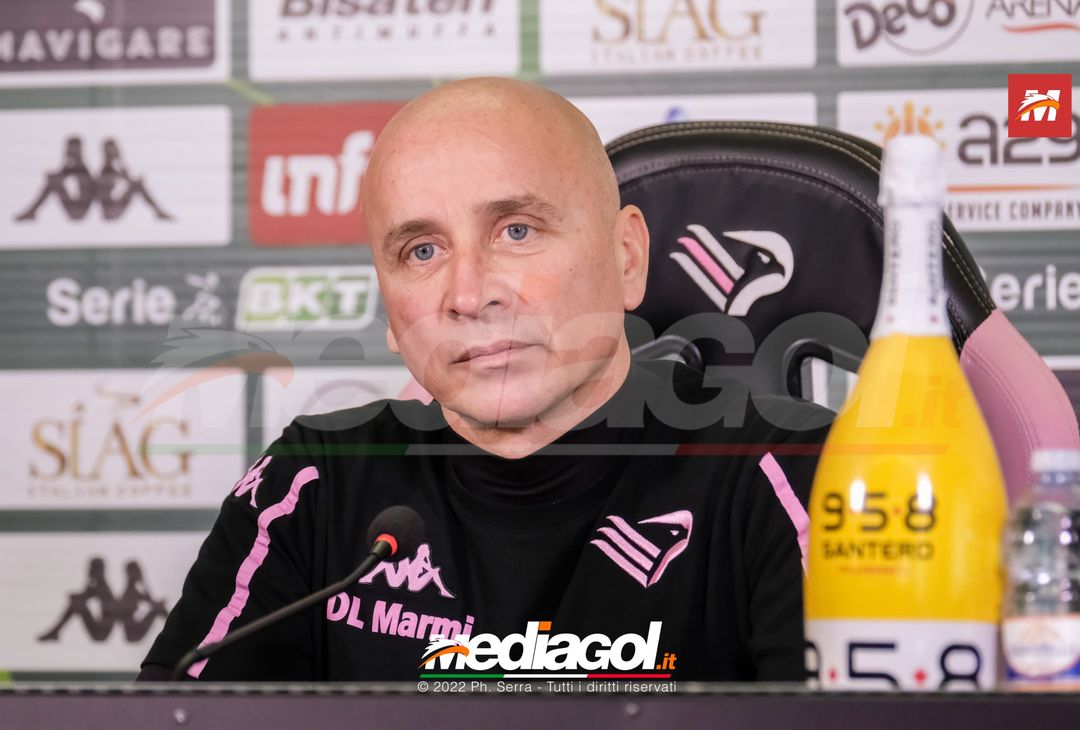 FOTO PALERMO, verso il Perugia: Corini in sala stampa (Gallery) - immagine 20