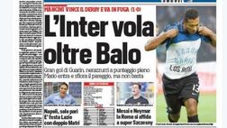 EDICOLA – CdS: “L’Inter vola oltre Balo. Mancini in fuga, Mario non basta”