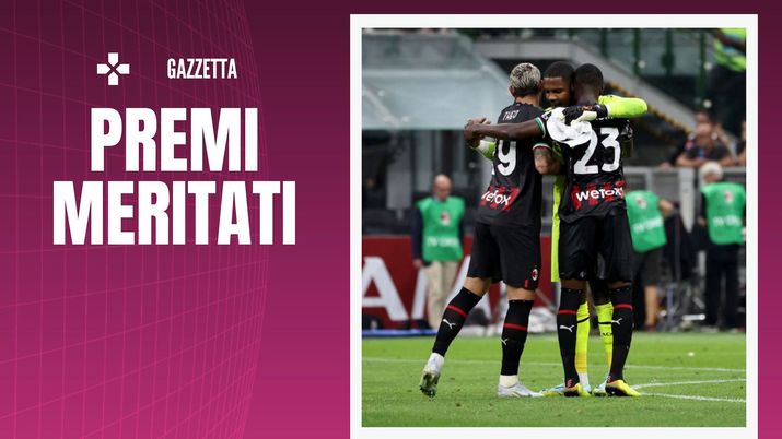 Theo Hernández Maignan Tomori AC Milan premi Gran Galà del Calcio AIC 2022