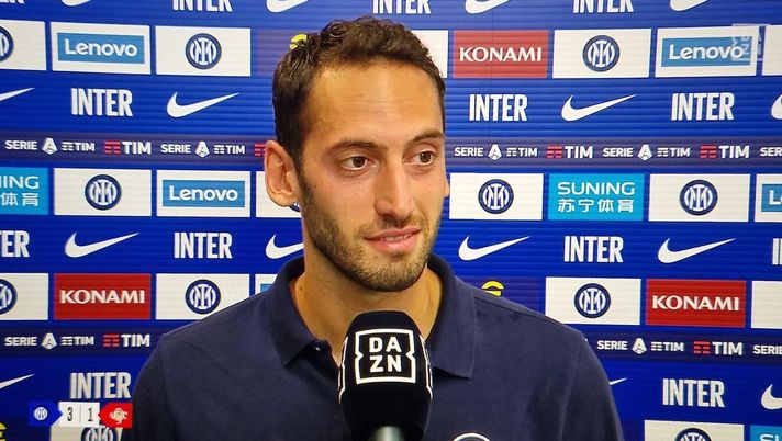 Calhanoglu: “Grande reazione post Lazio. Derby? Abbiamo il fuoco dentro” - immagine 1