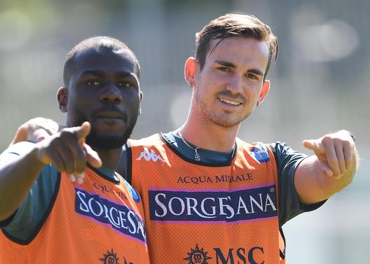 (Photo by SSC NAPOLI via Getty Images) fabian koulibaly napoli rinnovi