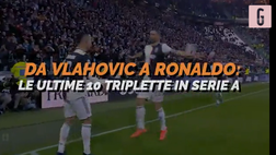 VIDEO, non solo Vlahovic: da Lautaro a CR7, riguarda le ultime dieci triplette in Serie A