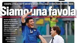 Prima Pagina, Corriere dello Sport: “Siamo una favola! Battuto anche il Galles”