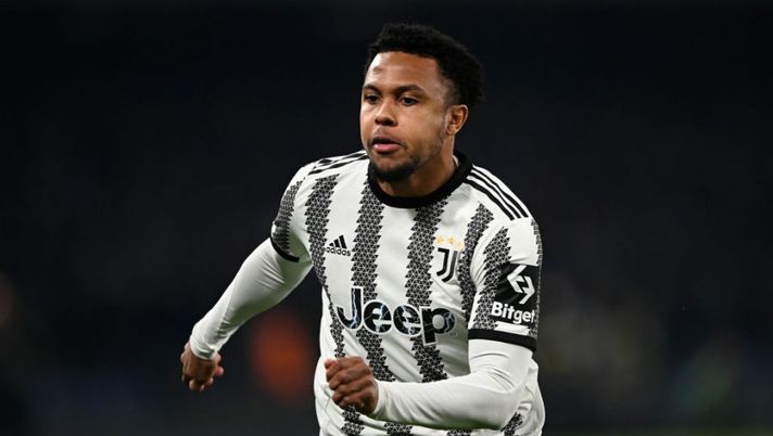 NAPLES, ITALY - JANUARY 13: Weston McKennie of Juventus during the Serie A match between SSC Napoli_Juventus at Stadio Diego Armando Maradona on January 13, 2023 in Naples, Italy. (Photo by Francesco Pecoraro/Getty Images) UFFICIALE – McKennie lascia la Juventus e va in Premier League: le cifre - immagine 1