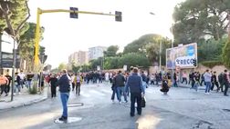 VIDEO Palermo-Triestina, cancelli aperti: via libera per i tifosi verso il “Barbera”