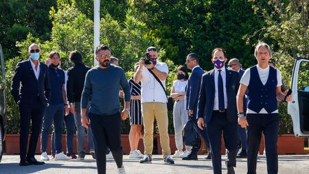 GERMOGLI PH: 26 MAGGIO 2021 FIRENZE CENTRO SPORTIVO DAVIDE ASTORI STRISCIONE PER L'ARRIVO DEL NUOVO ALLENATORE DELLA FIORENTINA GENNARO RINO GATTUSO NELLA FOTO GERMOGLI PH: 26 MAGGIO 2021 FIRENZE CENTRO SPORTIVO DAVIDE ASTORI STRISCIONE PER L'ARRIVO DEL NUOVO ALLENATORE DELLA FIORENTINA GENNARO RINO GATTUSO NELLA FOTO
