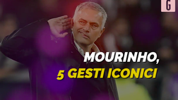 VIDEO Roma-Lazio: a testa alta, manette e… i 5 gesti indimenticabili di Mourinho