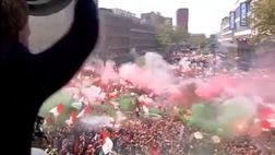 VIDEO / Delirio Feyenoord per un titolo atteso dal 1999: 150.000 in piazza