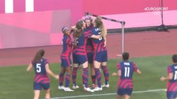 VIDEO / Megan Rapinoe, gol olimpico alle Olimpiadi: la statunitense direttamente da corner