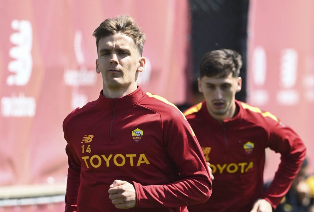 L’allenamento della Roma alla vigilia del match col Feyenoord – FOTO GALLERY - immagine 6