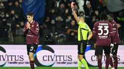 Salernitana, Inzaghi non parla. L’ad: “Siamo molto arrabbiati per questi episodi arbitrali”