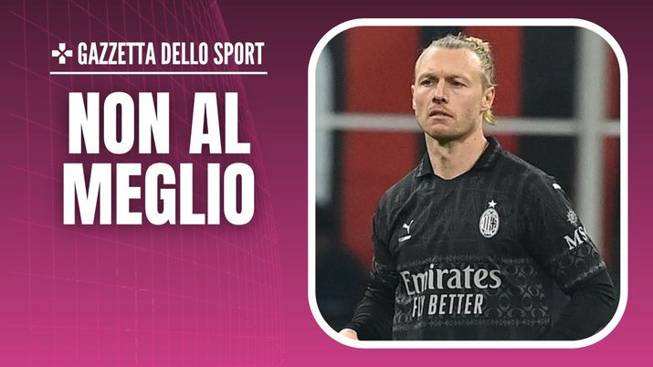 Milan-Rennes Europa League 2023-2024 Kjaer