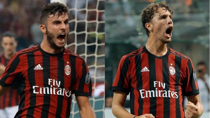 Patrick Cutrone e Manuel Locatelli (credits: video.gazzetta.it) Patrick Cutrone e Manuel Locatelli (credits: video.gazzetta.it)