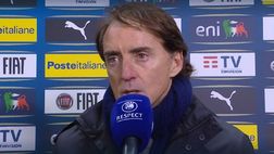 Mancini: “Così così nel primo tempo, ottima Italia nella ripresa. Un po’ sfortunati”