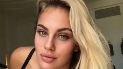 Francesca Brambilla, scatto bollente: il reggiseno fatica a tenere le sue grazie