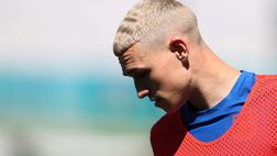 Foden, look alla Gascoigne per Euro 2020: capelli biondo platino per l’inglese!