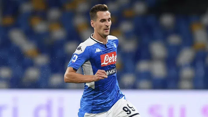 Arkadiusz Milik (attaccante Napoli), obiettivo di calciomercato del Milan | AC Milan News (Getty Images)
