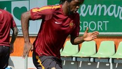 Ritiro Austria, la squadra si allena a porte chiuse. Differenziato per Castan, Strootman e Balzaretti. Si provano le conclusioni al volo