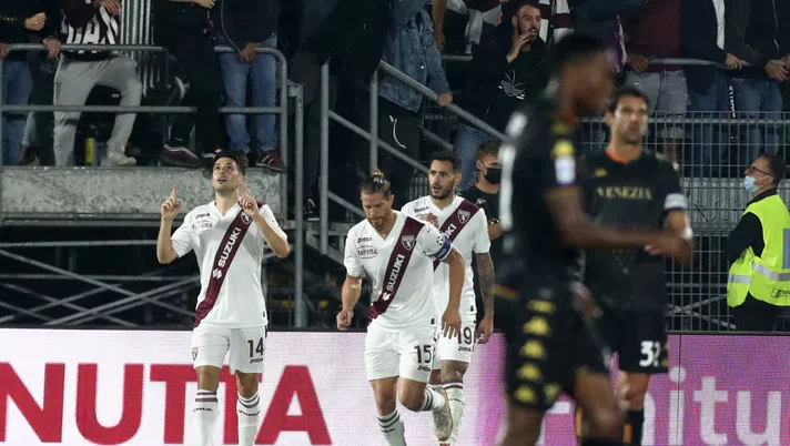 Venezia-Torino 1-1, il tabellino: tre gialli e un rosso per i giocatori granata - immagine 1
