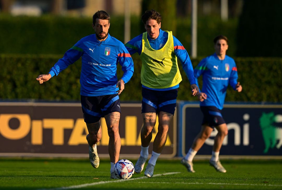 Zaniolo in Nazionale, l’allenamento di oggi – FOTO GALLERY - immagine 4