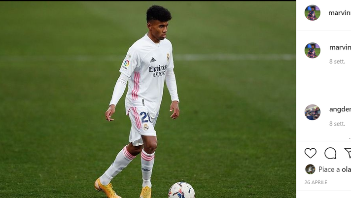 Immagine presa dal profilo Instagram di Marvin Park  