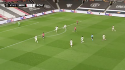 VIDEO Manchester Utd-Roma 6-2, che perla di Cavani: il gol del 2-2 del “Matador”
