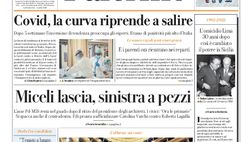 Prima Pagina, La Repubblica-Palermo: “Covid, la curva riprende a salire”