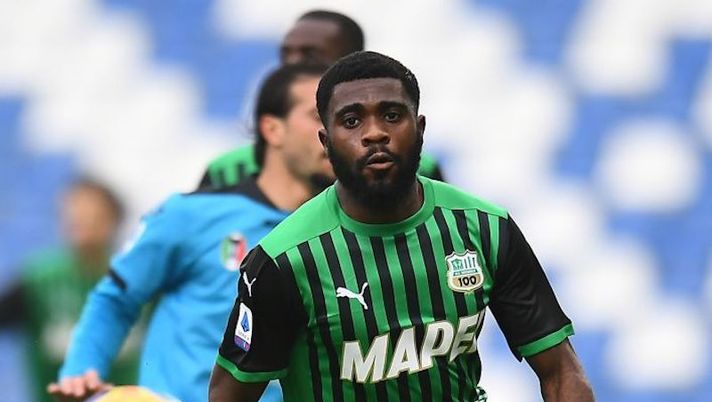 REGGIO NELL'EMILIA, ITALY - FEBRUARY 06: Jeremie Boga of US Sassuolo in action during the Serie A match between US Sassuolo and Spezia Calcio at Mapei Stadium - Città del Tricolore on February 06, 2021 in Reggio nell'Emilia, Italy. (Photo by Alessandro Sabattini/Getty Images) INFORTUNI – Ansia per Boga e Pereyra! Ribery, Bonucci, Zajc e Shomurodov…- immagine 1