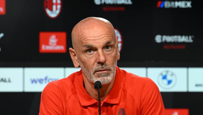 Stefano Pioli AC Milan conferenza stampa