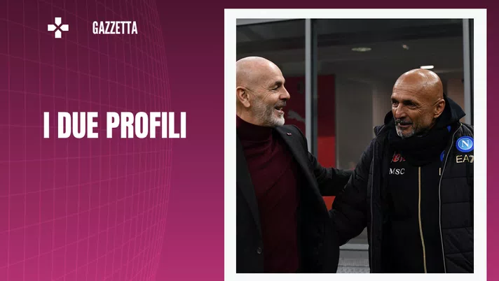 Stefano Pioli Luciano Spalletti allenatori Milan Napoli
