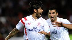 Mancini: “Mercato? Vogliamo migliorare la squadra, non in attacco. Banega…”
