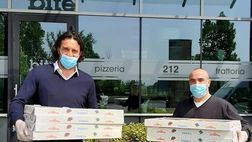 Toni, gesto di solidarietà per gli operatori del 118 in prima linea contro il coronavirus