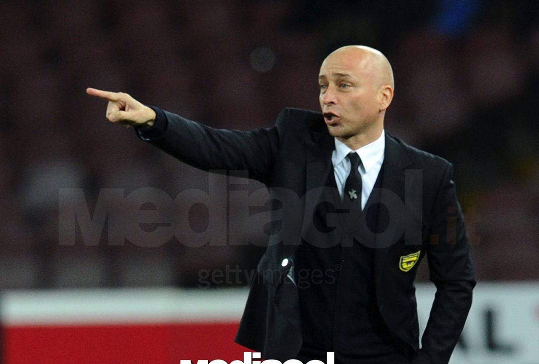  during the Serie A match between SSC Napoli and AC Chievo Verona at Stadio San Paolo on January 25, 2014 in Naples, Italy. 