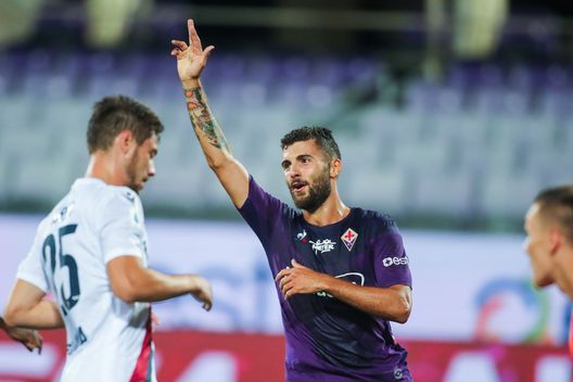 GERMOGLI PH: 29 LUGLIO 2020 FIRENZE STADIO ARTEMIO FRANCHI SERIE A FIORENTINA VS BOLOGNA NELLA FOTO CUTRONE GERMOGLI PH: 29 LUGLIO 2020 FIRENZE STADIO ARTEMIO FRANCHI SERIE A FIORENTINA VS BOLOGNA NELLA FOTO CUTRONE
