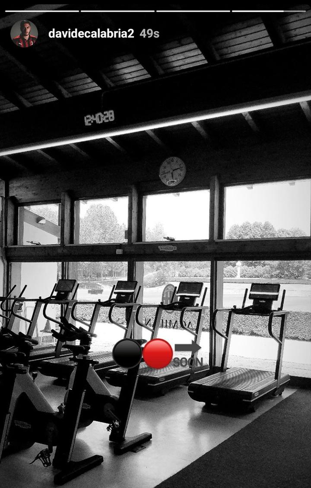 Instagram Davide Calabria 