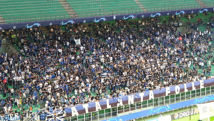 Curva Atalanta a Milano: primo anello, non al secondo Curva Atalanta a Milano: primo anello, non al secondo