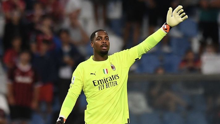 Mike Maignan AC Milan Sassuolo-Milan 0-0 Serie A 2022-2023