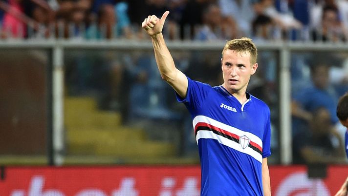 GENOA, GE - AUGUST 12: Jakub Jankto celebrate after score 1-0 during the Coppa Italia match between UC Sampdoria and Viterbese at Stadio Luigi Ferraris on August 12, 2018 in Genoa, Italy. (Photo by Paolo Rattini/Getty Images) GENOA, GE - AUGUST 12: Jakub Jankto celebrate after score 1-0 during the Coppa Italia match between UC Sampdoria and Viterbese at Stadio Luigi Ferraris on August 12, 2018 in Genoa, Italy. (Photo by Paolo Rattini/Getty Images)
