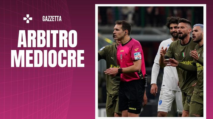 Moviola Milan-Empoli 0-0 Serie A 2022-2023 arbitro Marcenaro