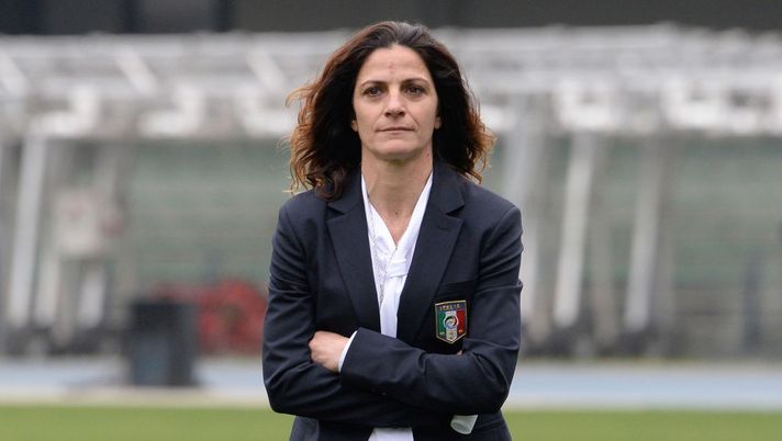 Patrizia Panico, ex calciatrice della Lazio, nonché assistente tecnico della nazionale italiana Under 16 maschile